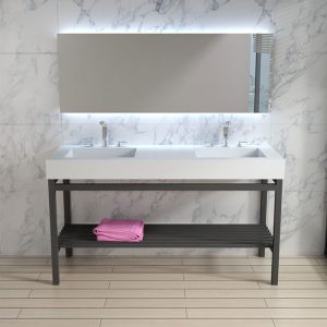bathroom vanities modern double sink