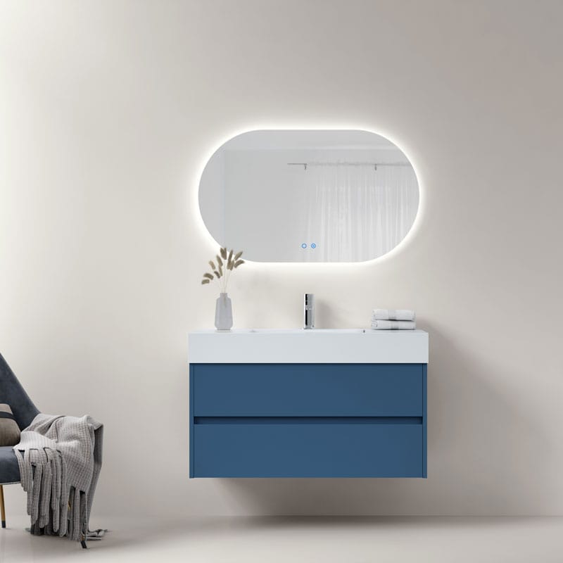 used bathroom vanity with two drawers WolkeSieben